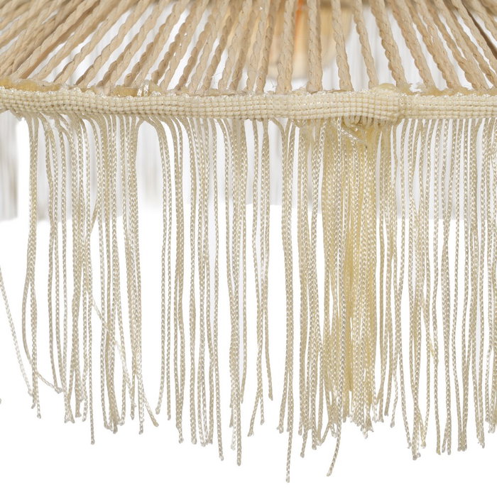Lámpara Techo Crudo Cuerda de Papel 41 X 41 X 17 cm