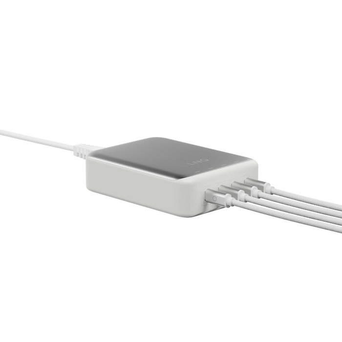 Hub USB Linq Byelements LQDC240 Blanco Gris