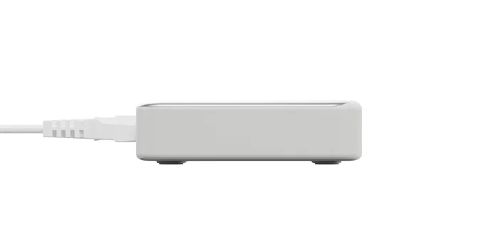 LINQ LQDC240 Cargador de escritorio 4 puertos USB-C PD 3.1 240W GaN2, carga simultánea MacBook Pro/Air, 140W por puerto, diseño aluminio, Universal