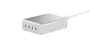 LINQ LQDC240 Cargador de escritorio 4 puertos USB-C PD 3.1 240W GaN2, carga simultánea MacBook Pro/Air, 140W por puerto, diseño aluminio, Universal