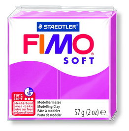 Pasta Modelar Fimo Soft Frambuesa 57 Gr. (Set de 6)