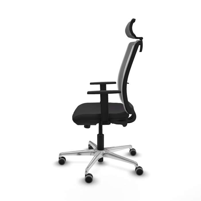 PIQUERAS Y CRESPO Silla de oficina Haches con mecanismo Sincro/Traslack, Negro/Gris PIQUERAS Y CRESPO Silla de oficina Haches con mecanismo Sincro/Traslack, Negro/Gris