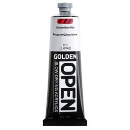 Golden OPEN Rojo Quinacridona 148 ml
