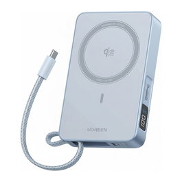 UGREEN PB773 MagFlow 10.000mAh 25W Wireless Powerbank Qi2 Plata