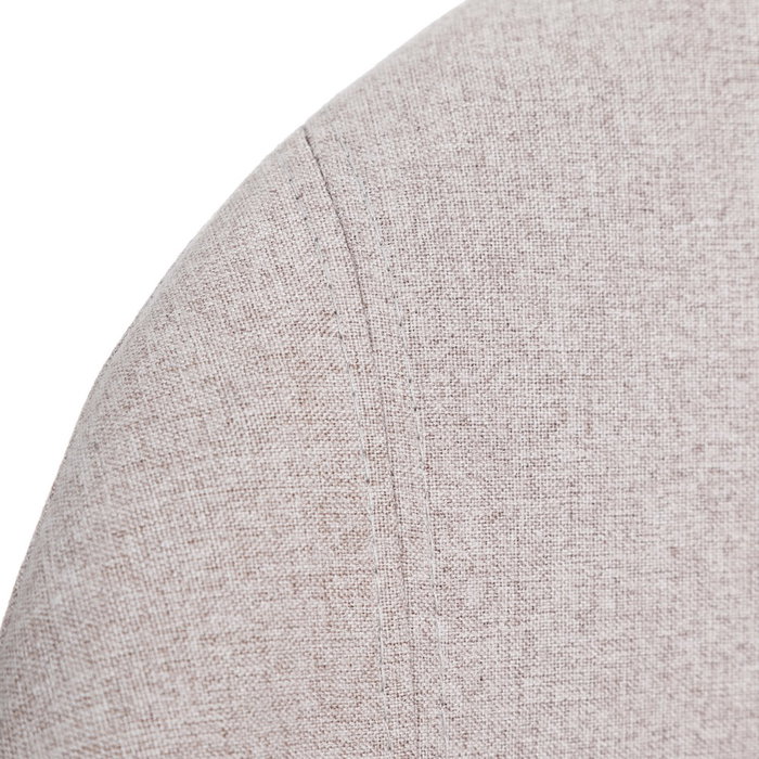 Ixia Silla Moderna Beige Tejido-Metal Ixia Silla Moderna Beige Tejido-Metal