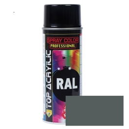 TOP ACRYLIC Spray Acrilico Mate Ral-7011 400Ml Gris Hierro