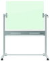 Nobo Pizarra Móvil de Cristal Blanco Brillante Magnética 120x90 cm