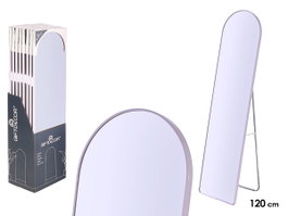 GIFTDECOR Espejo de Pie Blanco