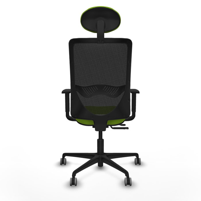PIQUERAS Y CRESPO Silla de oficina Zulema Pistacho y Negro PIQUERAS Y CRESPO Silla de oficina Zulema Pistacho y Negro