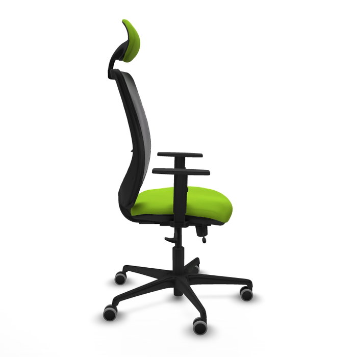 PIQUERAS Y CRESPO Silla de oficina Zulema Pistacho y Negro PIQUERAS Y CRESPO Silla de oficina Zulema Pistacho y Negro