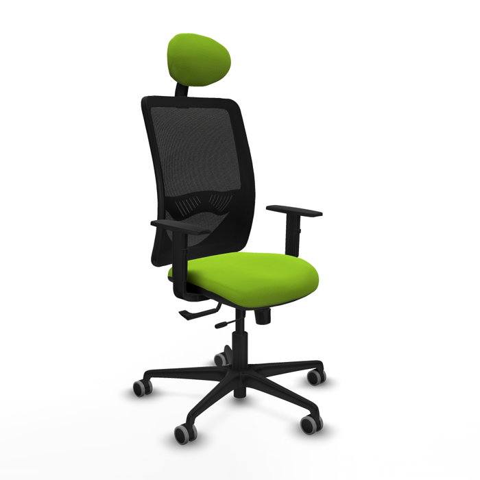 PIQUERAS Y CRESPO Silla de oficina Zulema Pistacho y Negro PIQUERAS Y CRESPO Silla de oficina Zulema Pistacho y Negro