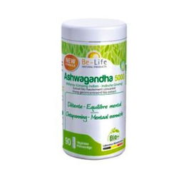 BE-LIFE Ashwagandha 5000 90 Cápsulas | Equilibrio y Vitalidad