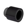 Wenko Regulador de Agua para Ducha Watersaving Negro ABS Ahorro de Agua Conexión Universal 1/2" Ø2 x 3,5 cm
