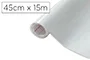 D-c-fix Rollo Adhesivo Decorativo Blanco, 45 cm x 15 m para Manualidades, Bricolaje y Renovación de Muebles, Papel Autoadhesivo Removible y Resistente