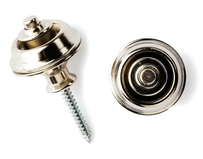 Dunlop Botón Correa Straplok Dual Design (Set) - Nickel