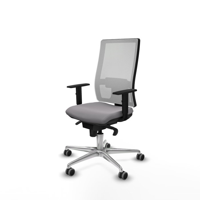 PIQUERAS Y CRESPO Silla de oficina Horna Gris y Blanco PIQUERAS Y CRESPO Silla de oficina Horna Gris y Blanco