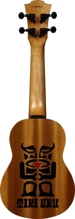 LAG Ukelele Tiki Uku Soprano Sapele Barniz Satinado Funda Incluida LAG Ukelele Tiki Uku Soprano Sapele Barniz Satinado Funda Incluida