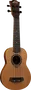 LAG Ukelele Tiki Uku Soprano Sapele Barniz Satinado Funda Incluida