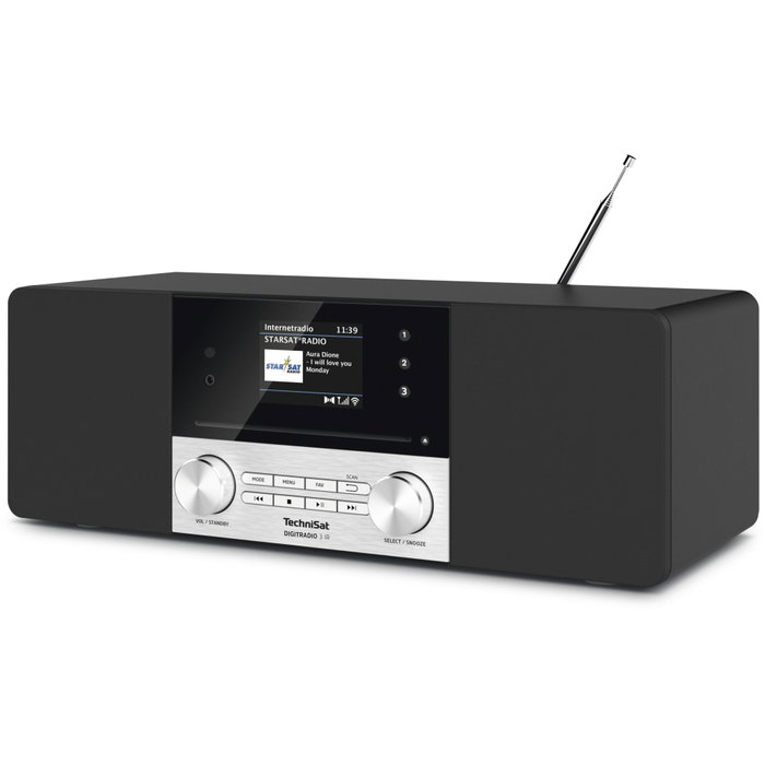 TechniSat DigitRadio 3 IR Negro y Plata TechniSat DigitRadio 3 IR Negro y Plata