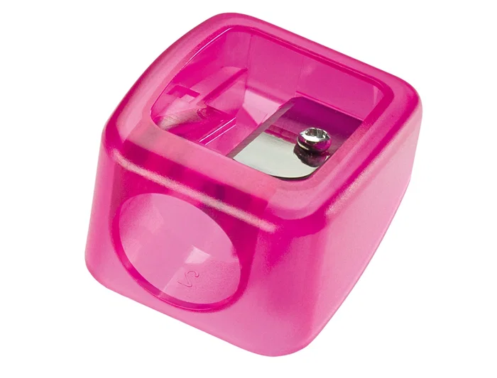 Mor Sacapuntas de Plástico para Ceras Gruesas de 16mm, Uso Único, Colores Surtidos Mor Sacapuntas de Plástico para Ceras Gruesas de 16mm, Uso Único, Colores Surtidos