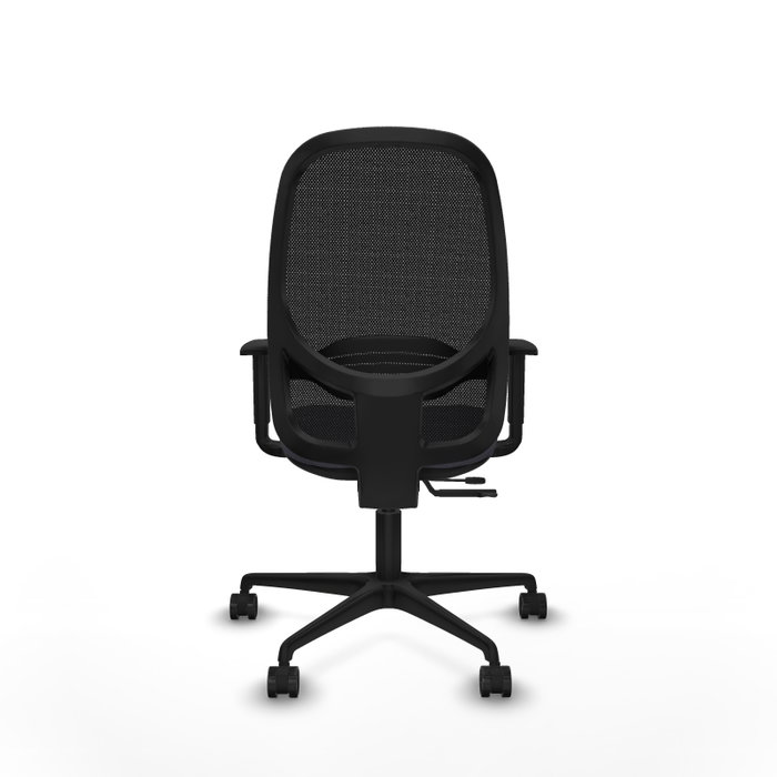 PIQUERAS Y CRESPO Silla de oficina Cilanco con mecanismo Sincro/Traslack Gris oscuro