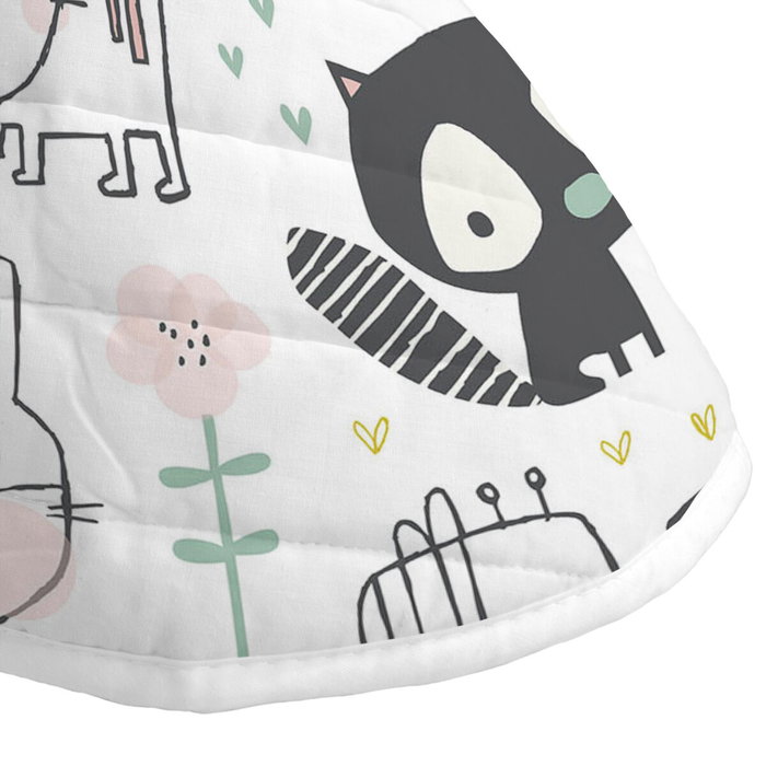 Colcha HappyFriday Moshi Moshi Multicolor 200 x 260 cm Animales Colcha HappyFriday Moshi Moshi Multicolor 200 x 260 cm Animales
