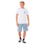 Camiseta de Manga Corta Hombre Rip Curl Passage Tee Blanco 15-16 Años
