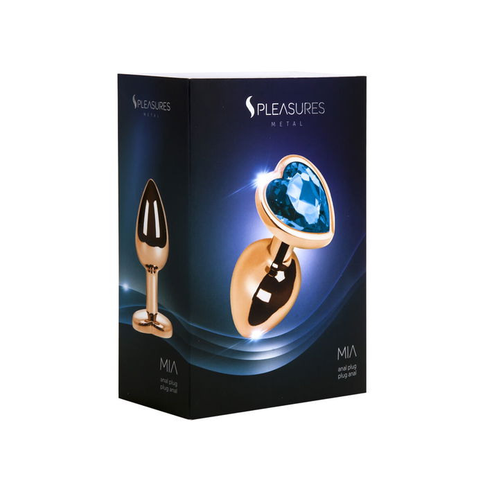 Plug Anal S Pleasures Azul