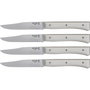 Opinel Set de 4 Cuchillos de Mesa Facette Blanco con Hoja de 11 cm Skew: B167A7JR9N