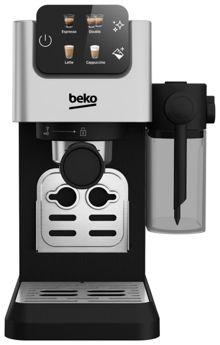 Beko CaffeExperto CEP5304X Cafetera espresso manual, 1628 W, Plata