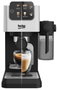 Beko CaffeExperto CEP5304X Cafetera espresso manual, 1628 W, Plata
