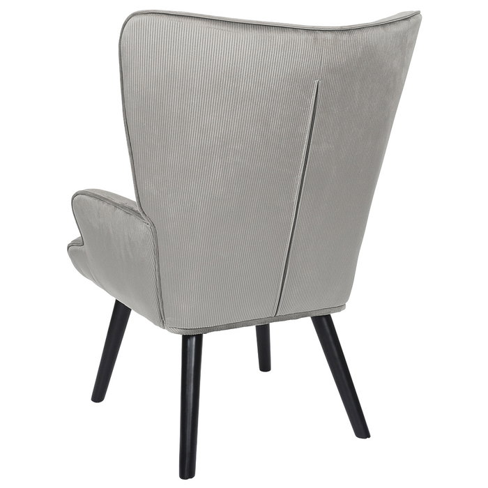 Home Deco Factory Butaca-sillón Giulia Gris