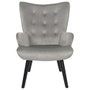 Home Deco Factory Butaca-sillón Giulia Gris