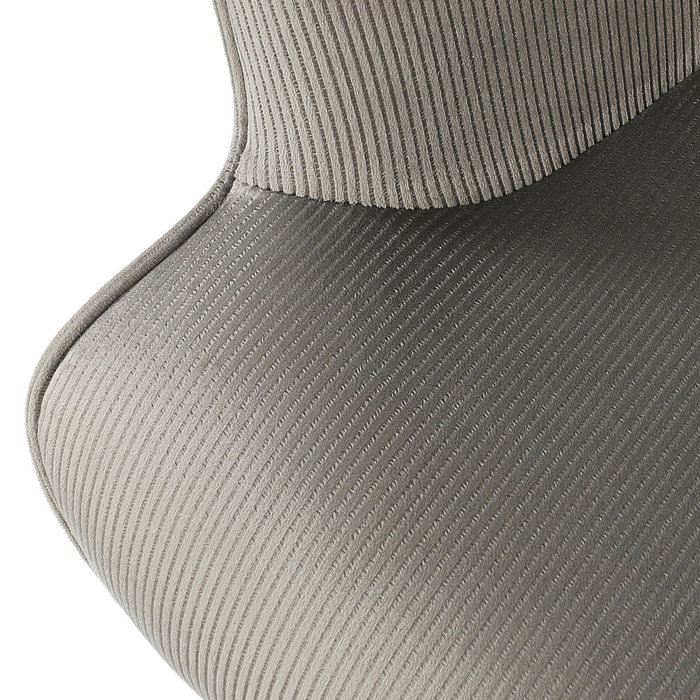 Home Deco Factory Butaca-sillón Giulia Gris