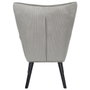 Home Deco Factory Butaca-sillón Giulia Gris