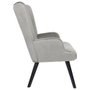 Home Deco Factory Butaca-sillón Giulia Gris