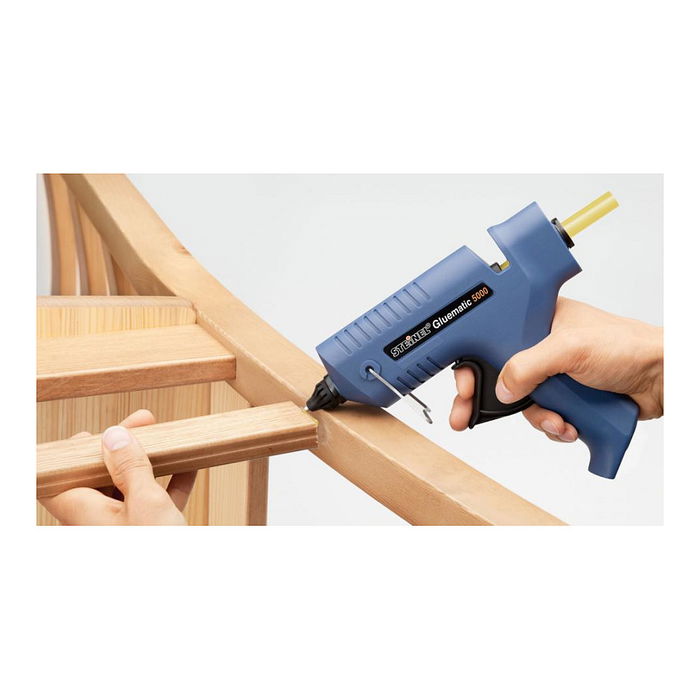 Steinel Gluematic 5000 Pistola de Cola Termofusible Azul Potencia 500W Salida 22 g/min Temperatura 210°C Steinel Gluematic 5000 Pistola de Cola Termofusible Azul Potencia 500W Salida 22 g/min Temperatura 210°C