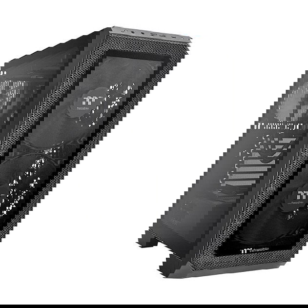 Thermaltake CT200 Ventilador para PC 200 mm Negro, 500-900 RPM, 27.2 dB, 131.6 CFM, 4 Pines, 1 Unidad