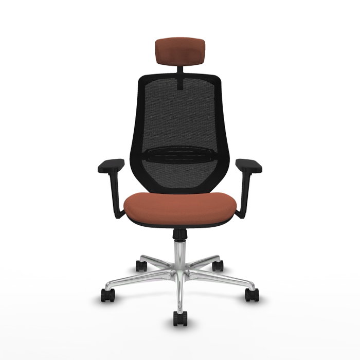 PIQUERAS Y CRESPO Silla de oficina Mardos con mecanismo Sincro, Marrón y Negro PIQUERAS Y CRESPO Silla de oficina Mardos con mecanismo Sincro, Marrón y Negro