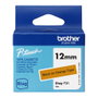 Brother Btag-T31 Cinta mecanográfico Negro sobre naranja 12 mm x 4 m