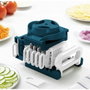 Arthur Martin Mandolina plegable AMM530 6 en 1 con cuchillas de acero inoxidable