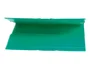 Liderpapel Carpeta Tres Solapas Plástico Folio Color Verde Cierre Gomas