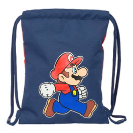 Safta Saco Plano Junior Super Mario Trick 34x26x1 cm