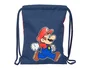 Safta Saco Plano Junior Super Mario Trick 34x26x1 cm
