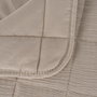 Ixia Colcha Beige de Poliéster 270 x 280 cm