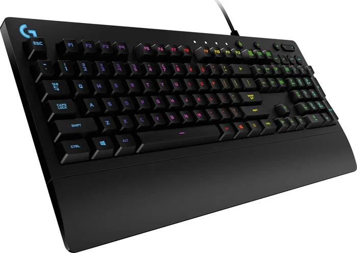 Logitech G G213 Prodigy Teclado Gamer Mecánico USB con Retroiluminación LED RGB, Diseño QWERTY Portugués, Negro - Layout PT