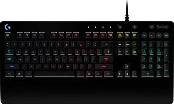 Logitech G G213 Prodigy Teclado Gamer Mecánico USB con Retroiluminación LED RGB, Diseño QWERTY Portugués, Negro - Layout PT