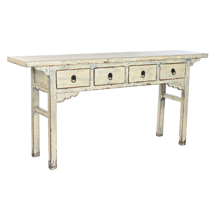 DKD Home Decor Consola de Olmo Macizo Antik China con 4 Cajones Bicolor DKD Home Decor Consola de Olmo Macizo Antik China con 4 Cajones Bicolor
