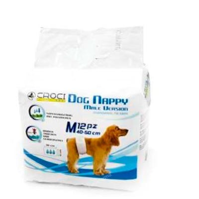 Nayeco Pañal para Perro Macho Talla M (40-50 cm) 12 uds. Nayeco Pañal para Perro Macho Talla M (40-50 cm) 12 uds.