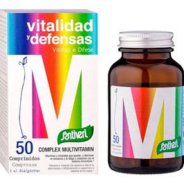 SANTIVERI Vitaminas Complex Multivit 50 Cápsulas